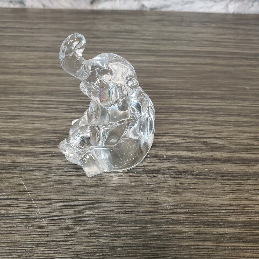 Elephant Salt Shaker REPLACEMENT Lucky Trunks Up‎ Lenox Full Lead Crystal